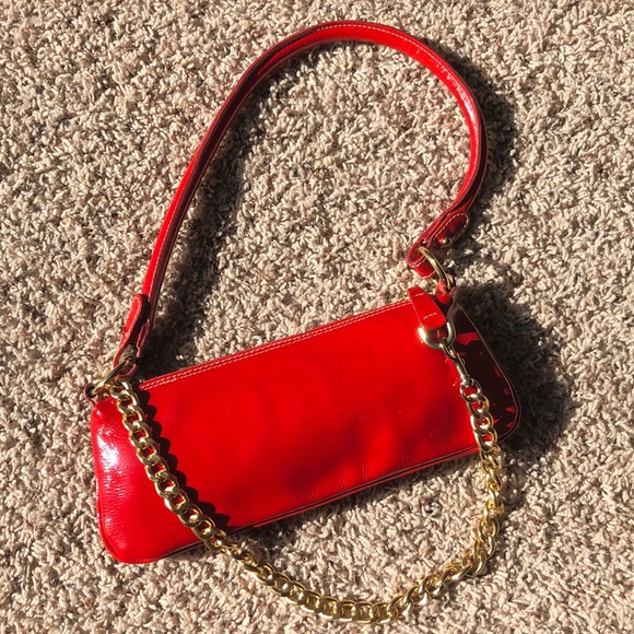 Italian Vintage 1964 Red Leather Handbag - Picture 6 of 16